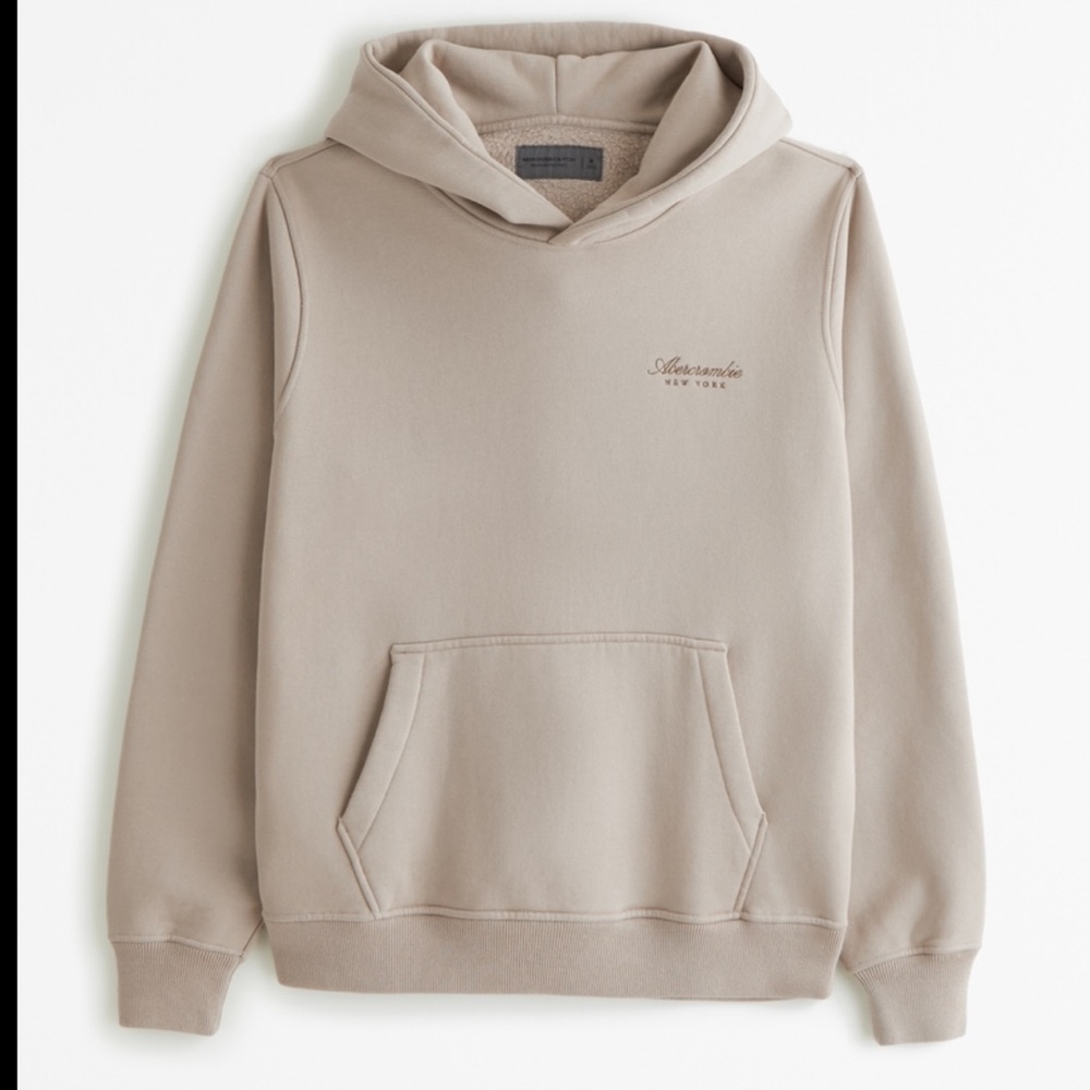 Abercrombie & Fitch Script Logo Hoodie size XXL NWT